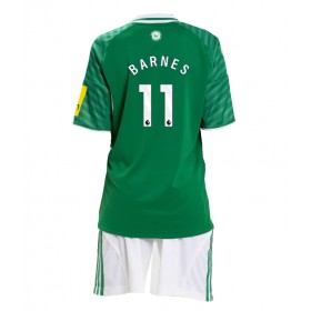 Newcastle United Harvey Barnes #11 Borta Kläder Barn 2025-26 Kortärmad (+ Korta byxor)